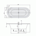 VILLEROY & BOCH SUBWAY ванна 180*80см BA180SUB7V-01 интернет-магазин ▻Dom247◅ Оплата по факту доставки