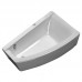 KOLO CLARISSA асиметричная ванна (160*100 см), правая ванна+ноги XWA0860 интернет-магазин ▻Dom247◅ Оплата по факту доставки