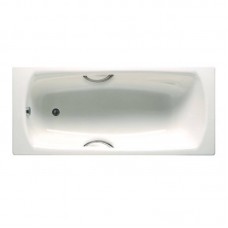 ROCA SWING ванна 180см, с ручками + Сифон Simplex для ванны, автомат 560мм A2200N0001+285357