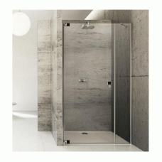 HUPPE STUDIO BERLIN дверь распашная с доп элементом 132*200см доп элемент 60см/дверь 72см(проф хром,стекло прозр Antiplaque) BT0059C91322