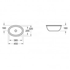 Умывальник Villeroy & Boch Loop & Friends 61610001