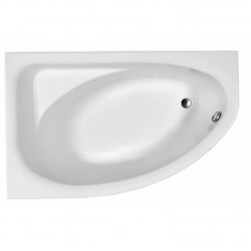 KOLO SPRING ванна асимметричная 160*100 см, левая, белая, с ножками XWA3061000