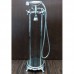 Напольный смеситель для ванны Atlantis 3011 цвет серебро в интернет-магазин ▻Dom247◅