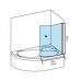Шторка для ванны CVSK1- 160/170 R Полир. Алюминий (7QRS0C00Y1) 100х150 в интернет-магазин ▻Dom247◅
