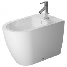 DURAVIT ME BY STARCK биде 370*600мм, напольное, с переливом, с плоскостью под смеситель 2289100000