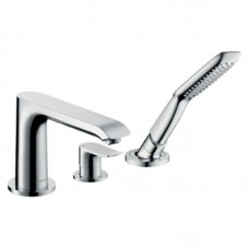 HANSGROHE Metris Смеситель с душевым набором для ванны 31190000