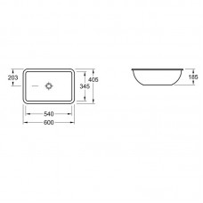 Умывальник Villeroy & Boch Loop & Friends 61630001