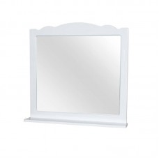 Зеркало "Классик" 80 см с полкой без подсветки