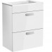 ROCA DEBBA шкафчик 60 см + умывальник, в комплекте с сифоном, с 2-мя ящиками, белый глянец A855905806 в интернет-магазин ▻Dom247◅