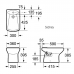 ROCA "СИДНЕЙ" комплект: биде с сиденьем A357384001 в интернет-магазин ▻Dom247◅