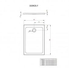 Doros F (SDRF1290-01) 120х90х5,5