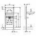 GEBERIT Duofix Монтажный элемент для подвесного умывальника, высота 112 см 111.434.00.1 в интернет-магазин ▻Dom247◅