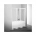 Шторка для ванны AVDP3- 160 RAIN WHITE (40VS010241) 160х137 в интернет-магазин ▻Dom247◅