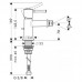 HANSGROHE Talis Classic Сместитель для биде, однорычажный 14120000 в интернет-магазин ▻Dom247◅