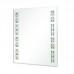 Зеркало "Венеция" 80 см с подсветкой (с геометрическим орнаментом) в интернет-магазин ▻Dom247◅