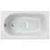 KOLO DIUNA ванна прямоугольная 120*70 см, белая, с ножками XWP3120000 интернет-магазин ▻Dom247◅ Оплата по факту доставки