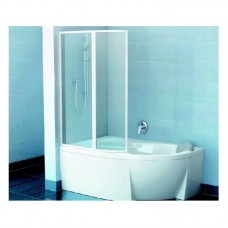 Шторка для ванны VSK2 ROSA 150 L TRANSPARENT (76L80100Z1) 150х150