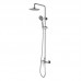 BILA SMEDA душевая система (смеситель для душа, верхний и ручной душ 3 режима, шланг 1,5м) T-15085 в интернет-магазин ▻Dom247◅