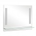Зеркало "Милано" 95 см с подсветкой и полкой в интернет-магазин ▻Dom247◅