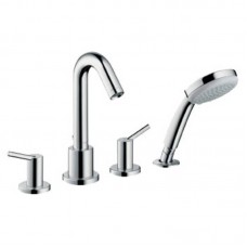 HANSGROHE Talis S Смеситель для ванны, двухвентильный, на 4 отверстия 32314000